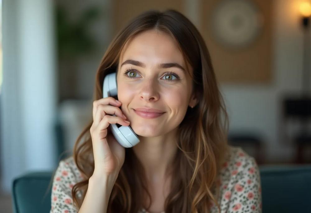 Answering phone