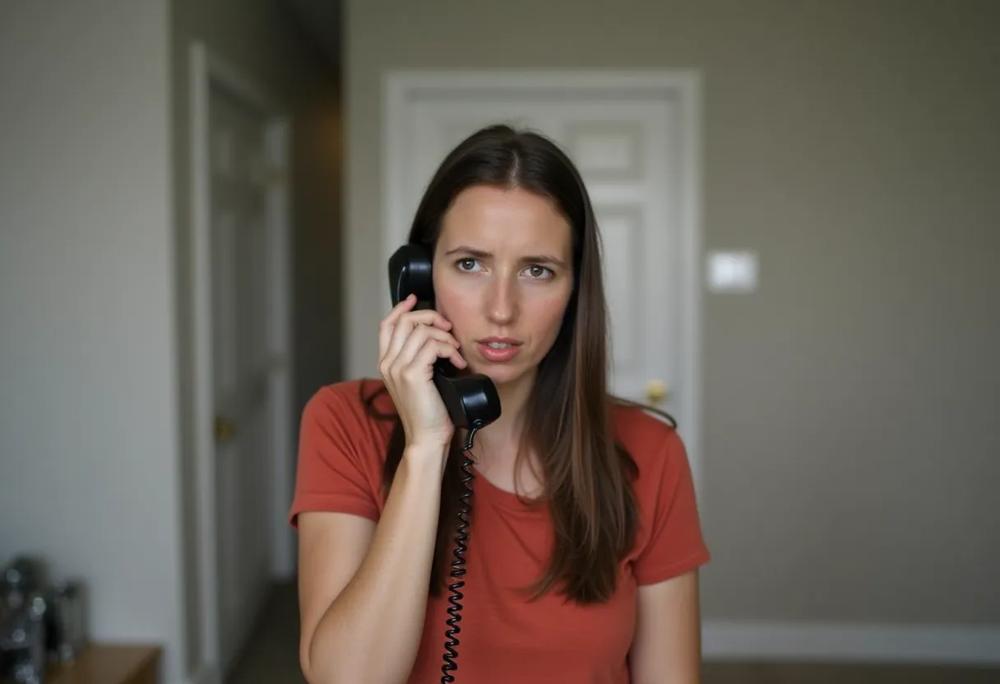 Answering phone
