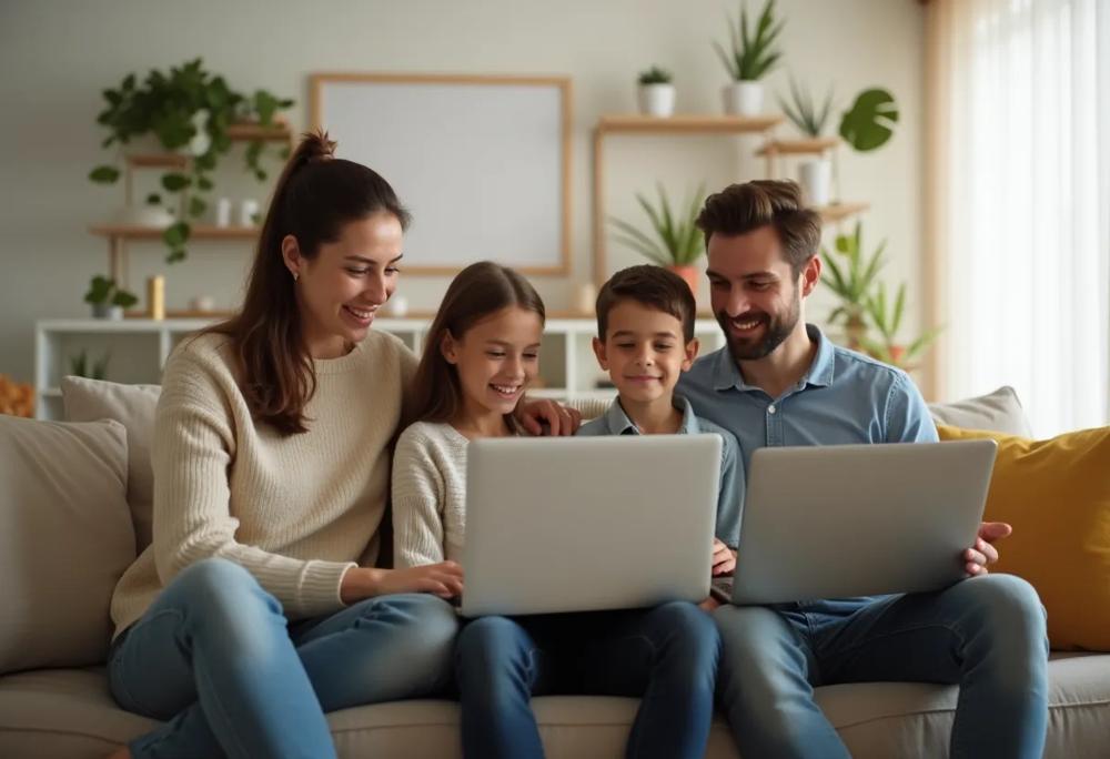 Family laptops