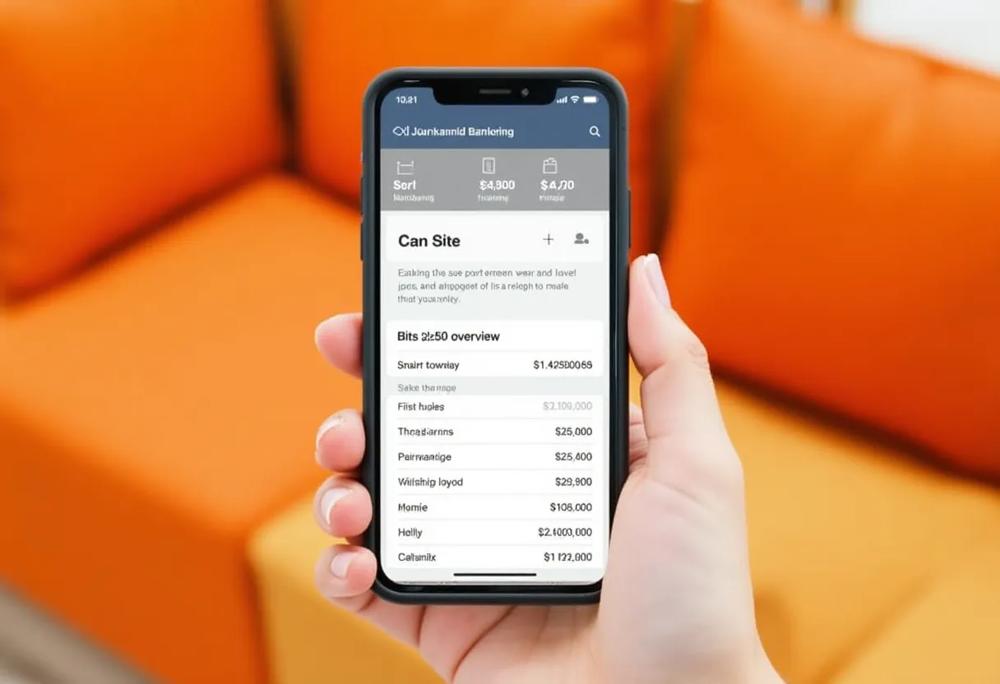mobile banking app
